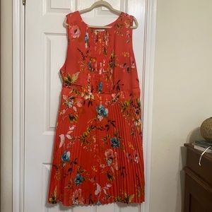 Coral flower Liz Claiborne beauty in size 24!